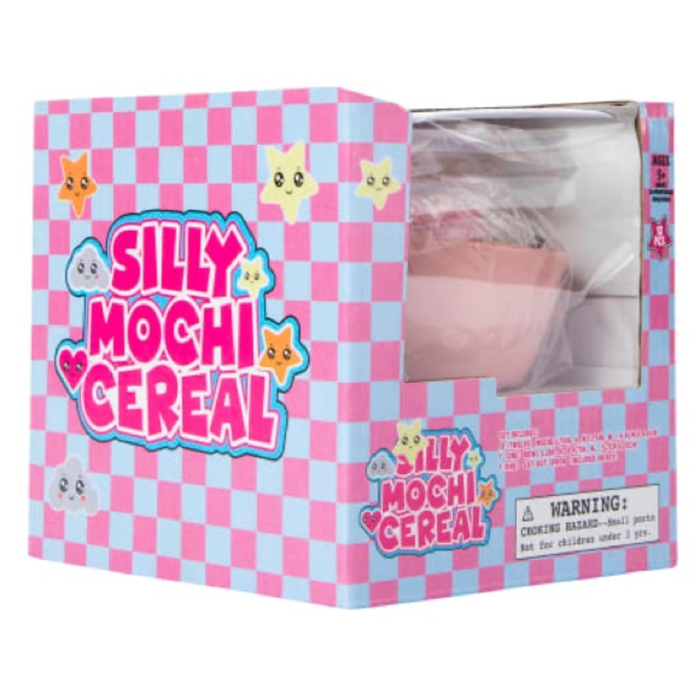 Silly Mochi Cereal 14 Piece Toy Set